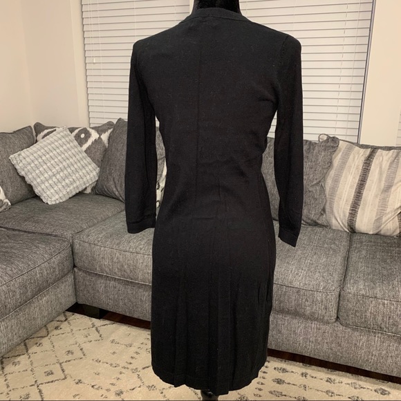 Black Sweater Dress - Picture 4 of 4